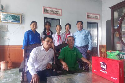 Thăm gia đình chính sách nhân kỷ niệm 78 năm Ngày thành lập Quân đội nhân dân Việt Nam!